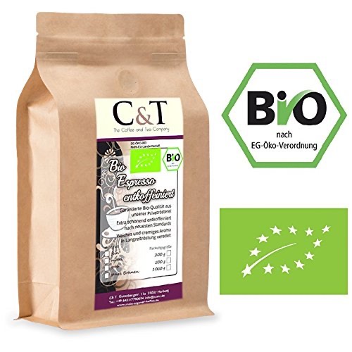 Bio Espresso Café Crema Entkoffeiniert