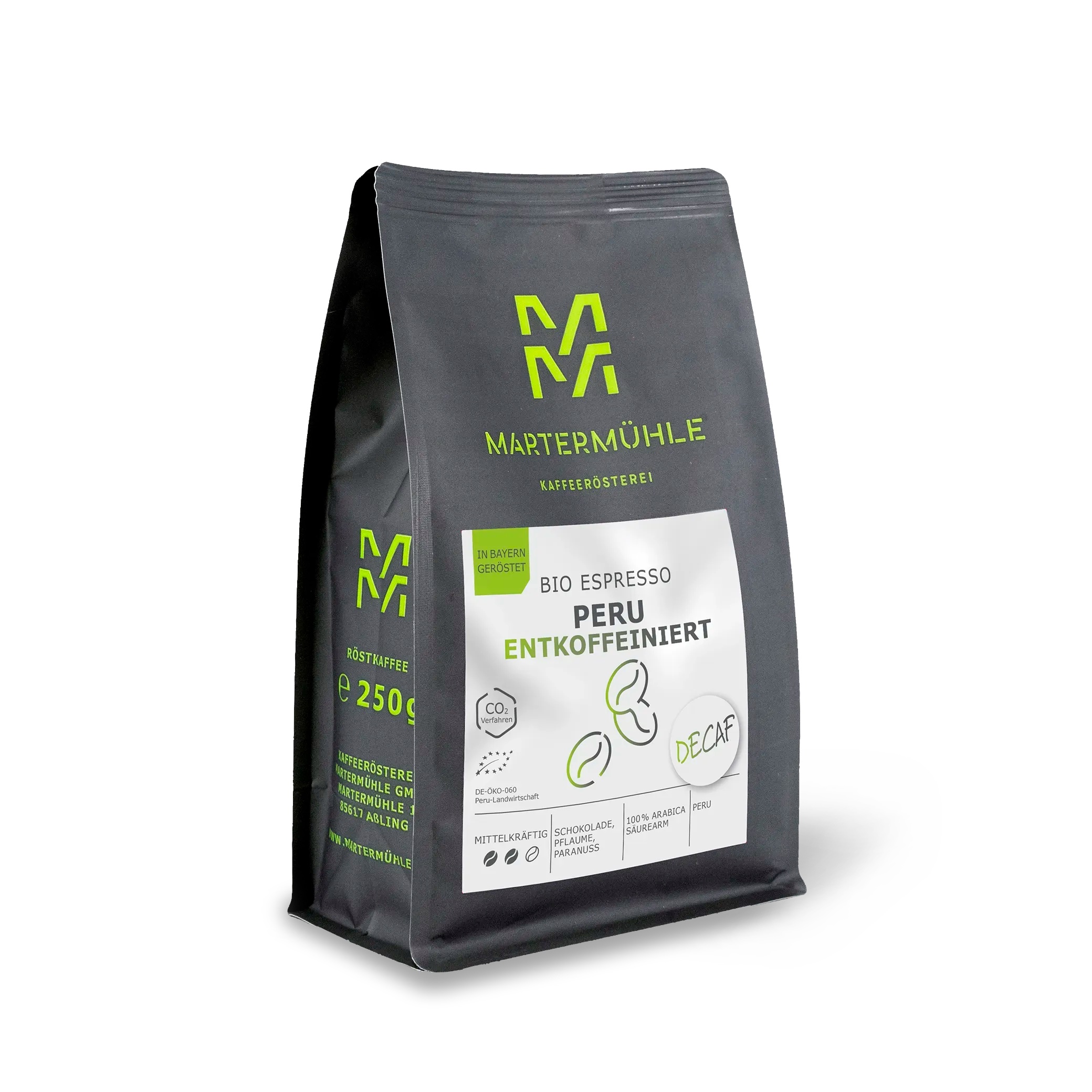 Bio Espresso Peru entkoffeiniert
